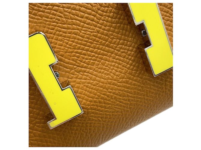 Hermès Portafoglio lungo Hermes Constance To Go Marrone - vista 6