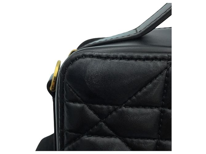Christian Dior Schultertasche mit Kette Schwarz - Ansicht 11