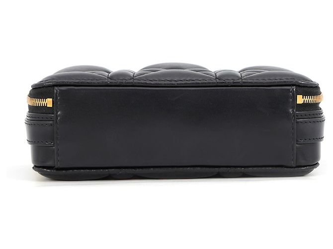 Christian Dior Schultertasche mit Kette Schwarz - Ansicht 3