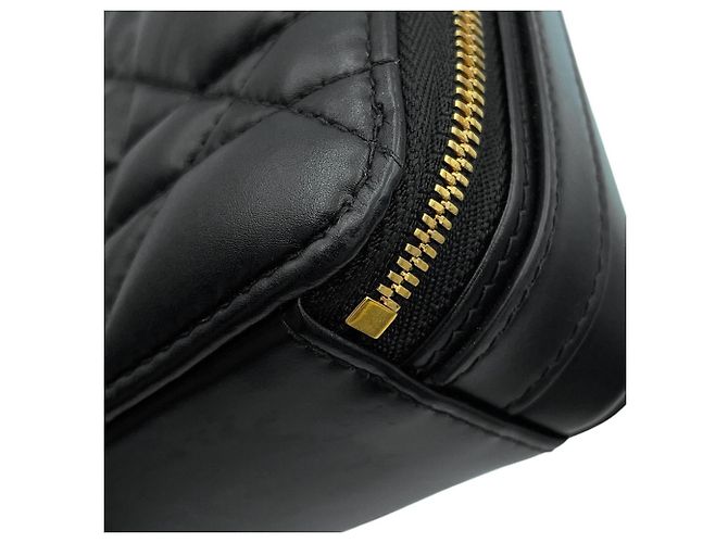 Christian Dior Schultertasche mit Kette Schwarz - Ansicht 8