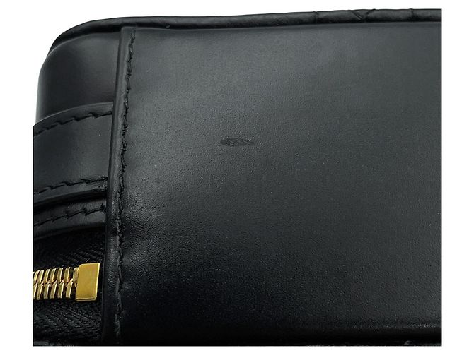 Christian Dior Schultertasche mit Kette Schwarz - Ansicht 9