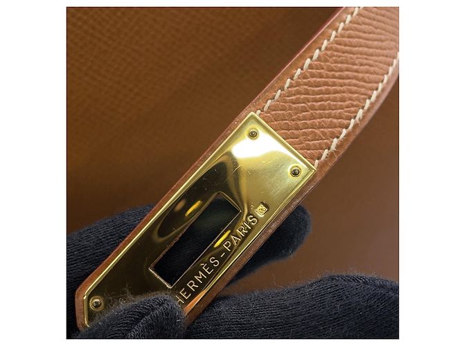 Hermès Hermes Kelly 32 Handtasche in Gold Golden - Ansicht 11