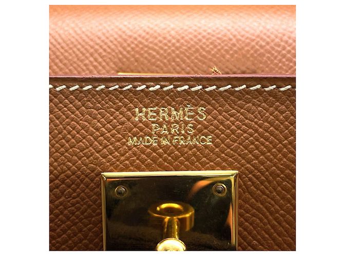 Hermès Hermes Kelly 32 Handtasche in Gold Golden - Ansicht 15