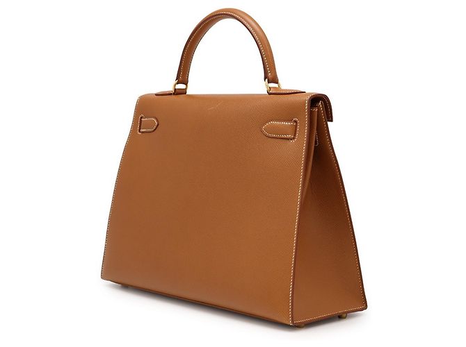 Hermès Hermes Kelly 32 Handtasche in Gold Golden - Ansicht 2