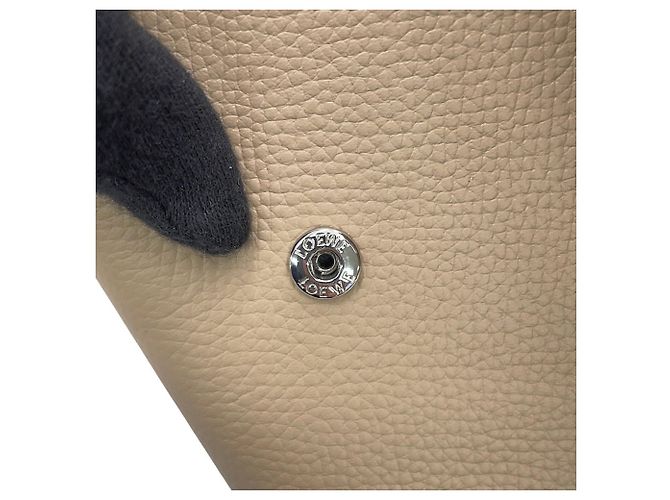 Loewe Anagram Compact Flap Wallet Sand - view 8