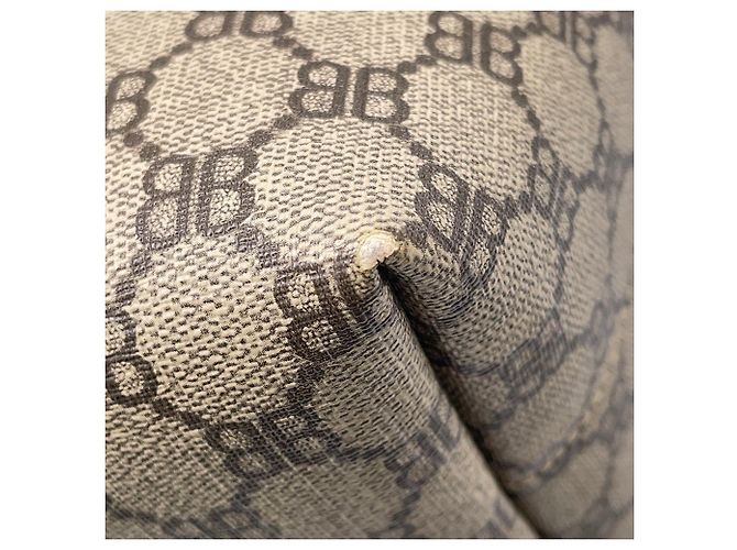 Balenciaga Tote Bag The Hacker Project Braun Beige - Ansicht 7