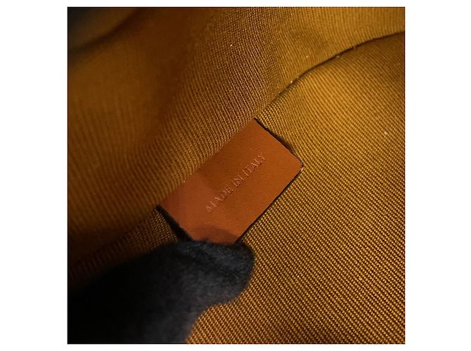Céline Bolso de hombro de piel Celine Triomphe Ava Blanco - vista 14