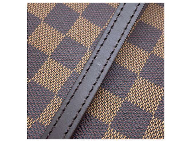 Bolsa de Ombro Louis Vuitton Damier Ebene Vermelho - vista 11