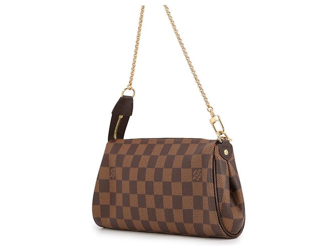 Bolsa de Ombro Louis Vuitton Damier Ebene Vermelho - vista 2