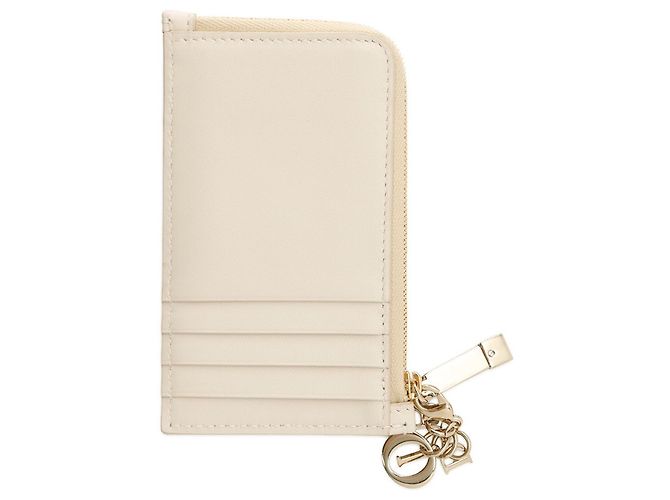 Portacarte Christian Dior Beige - vista 3