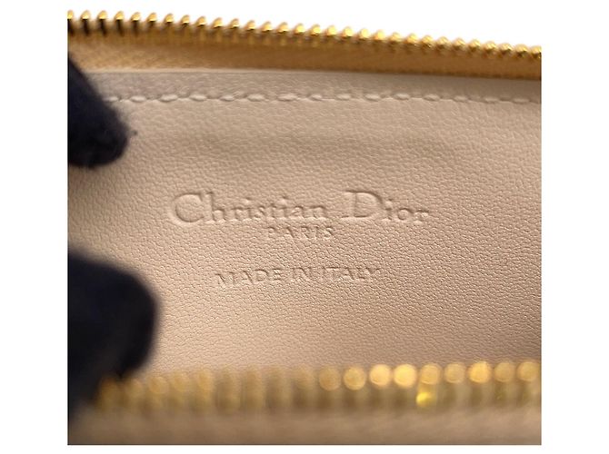 Portacarte Christian Dior Beige - vista 8