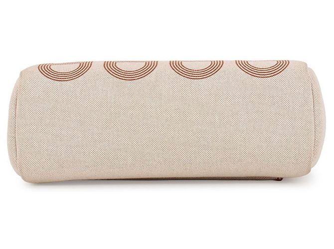 Hermès Sac à main Hermes Herbag Zip PM Marron Beige Écru - vue 3