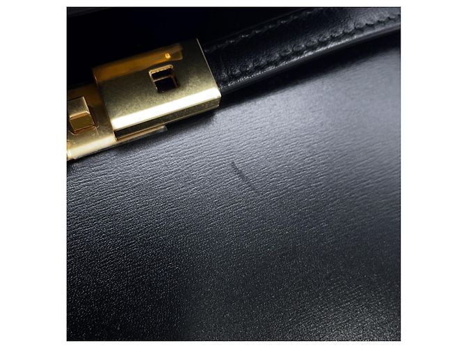 Yves Saint Laurent Saint Laurent Paris Manhattan Mini Leather Shoulder Bag Nero - vista 8