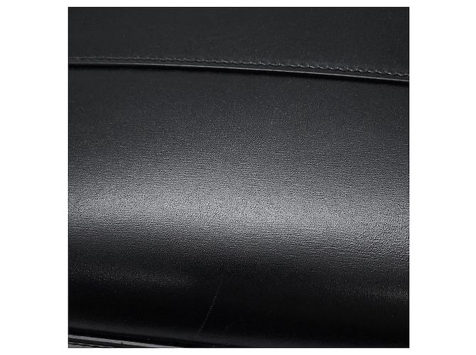 Yves Saint Laurent Saint Laurent Paris Manhattan Mini Leather Shoulder Bag Nero - vista 9