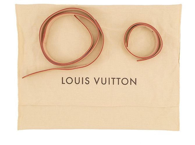 Louis Vuitton Monogram Denim Baggy GM Schultertasche Blau Gelb - Ansicht 18