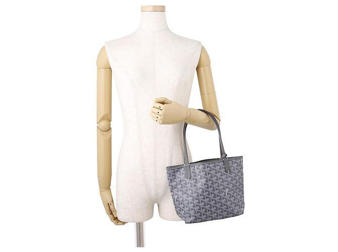 Borsa Tote Goyard Saint Louis Junior Marrone - vista 4