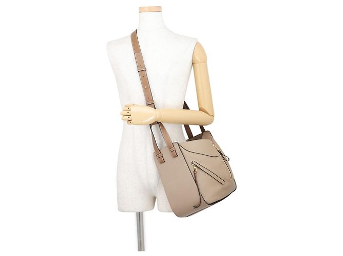 Loewe Hammock Small Handtasche Sand - Ansicht 5