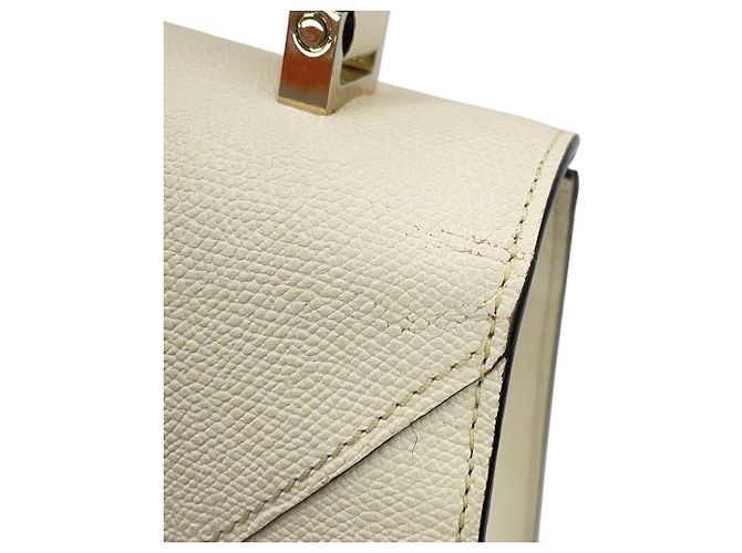 Borsa a mano Valextra Iside Medium Bianco - vista 8