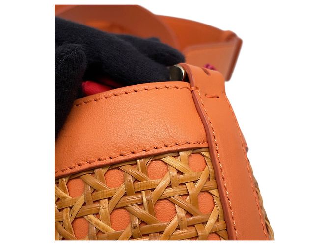 Bvlgari Bulgari Serpenti Forever Bucket Bag Arancione - vista 11