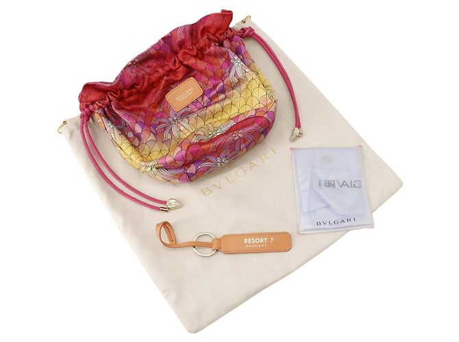 Bvlgari Bulgari Serpenti Forever Bucket Bag Arancione - vista 18