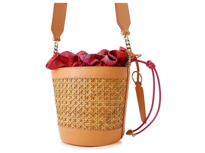 Bvlgari Bulgari Serpenti Forever Bucket Bag Arancione - vista 2