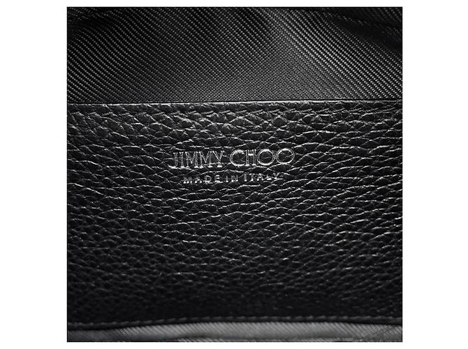 Borsa a tracolla Jimmy Choo in pelle nera Nero - vista 10