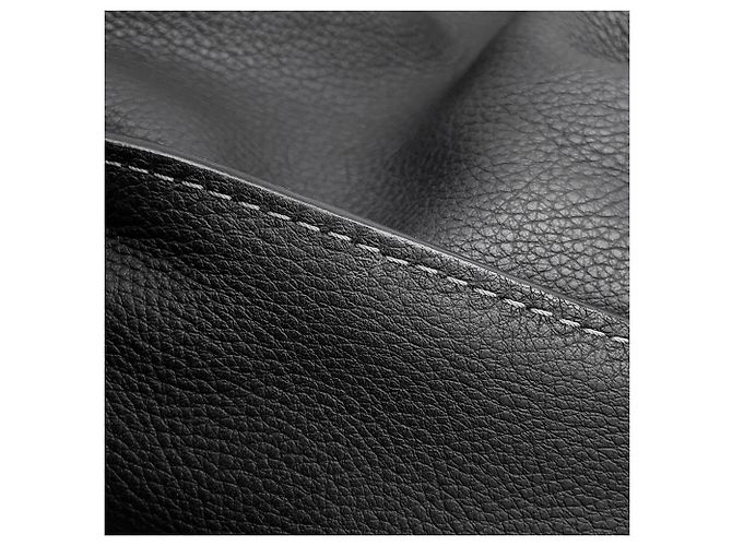 Borsa a tracolla Chloé Marcie in pelle di vitello nera Nero - vista 8