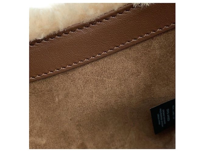 Borsa Mini Hobo Yves Saint Laurent Saint Laurent Paris Marrone - vista 10