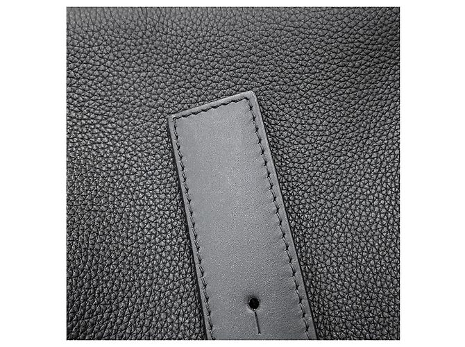 Loewe Shopper-Tasche aus schwarzem Leder - Ansicht 11
