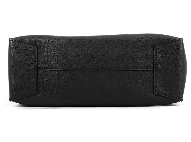 Loewe Shopper-Tasche aus schwarzem Leder - Ansicht 3