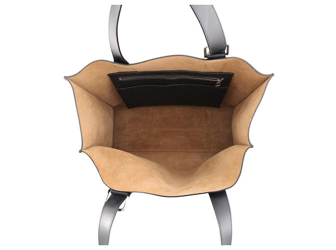 Loewe Shopper-Tasche aus schwarzem Leder - Ansicht 5
