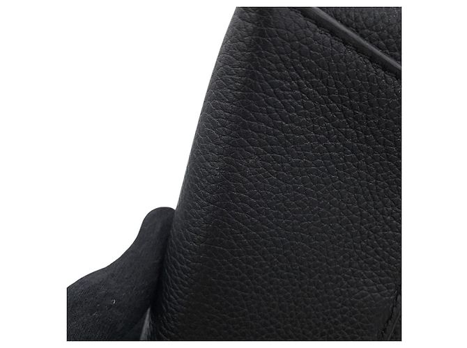 Loewe Shopper-Tasche aus schwarzem Leder - Ansicht 7