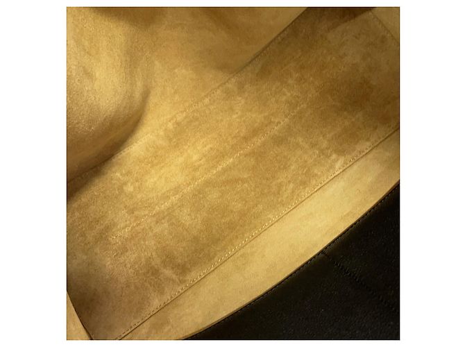 Loewe Shopper-Tasche aus schwarzem Leder - Ansicht 8