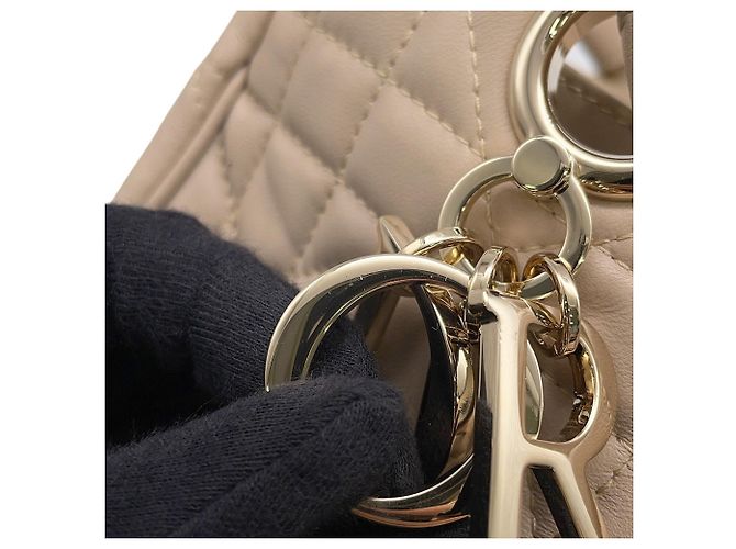 Christian Dior Schultertasche D-Motion Small M2851ONWP Beige - Ansicht 13