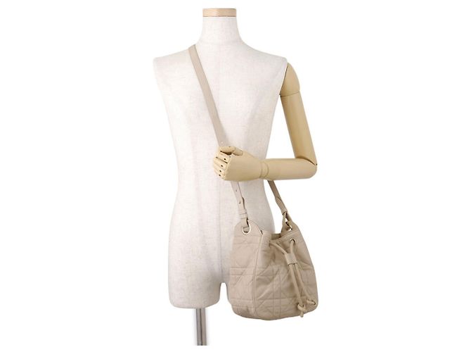 Christian Dior Schultertasche D-Motion Small M2851ONWP Beige - Ansicht 4