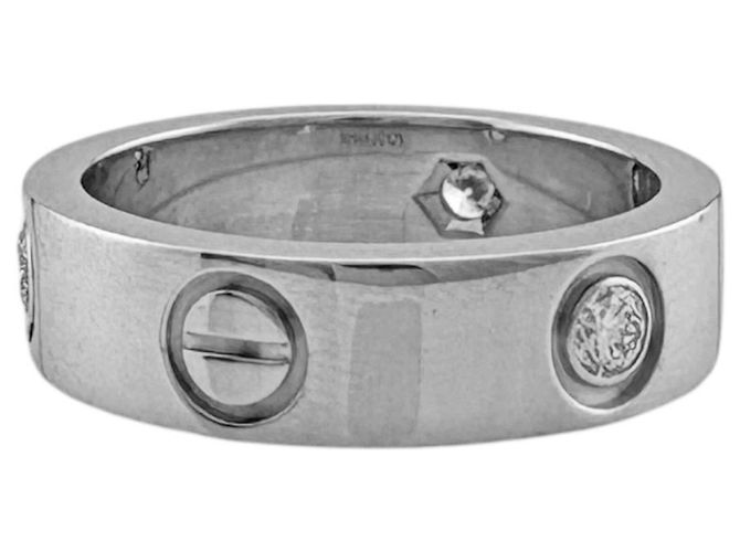 Anello Cartier Love Argento - vista 4