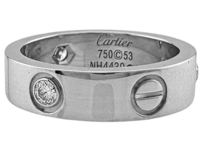 Anello Cartier Love Argento - vista 6