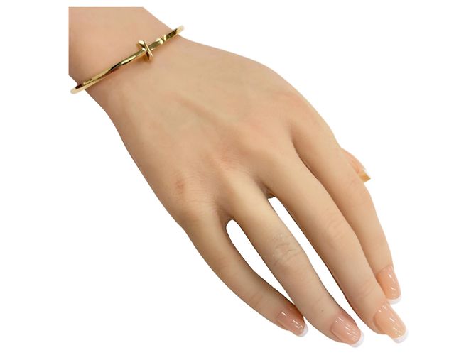 Autre Marque Bracciale rigido Tiffany & Co. in oro rosa 18K D'oro - vista 2