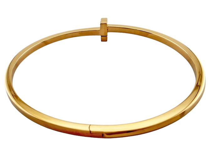 Autre Marque Bracciale rigido Tiffany & Co. in oro rosa 18K D'oro - vista 4