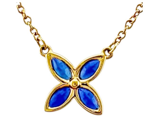 Autre Marque Collana Tiffany Victoria in oro giallo 18K D'oro - vista 3