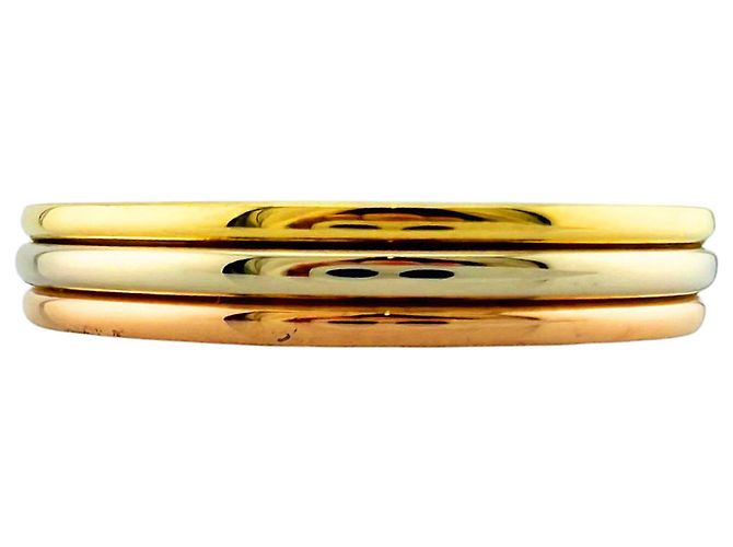 Cartier Vendome Band Ring Silber Golden - Ansicht 3