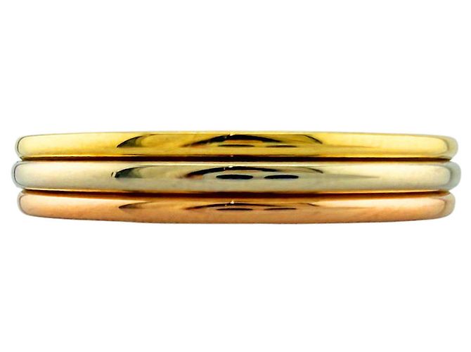 Cartier Vendome Band Ring Silber Golden - Ansicht 4