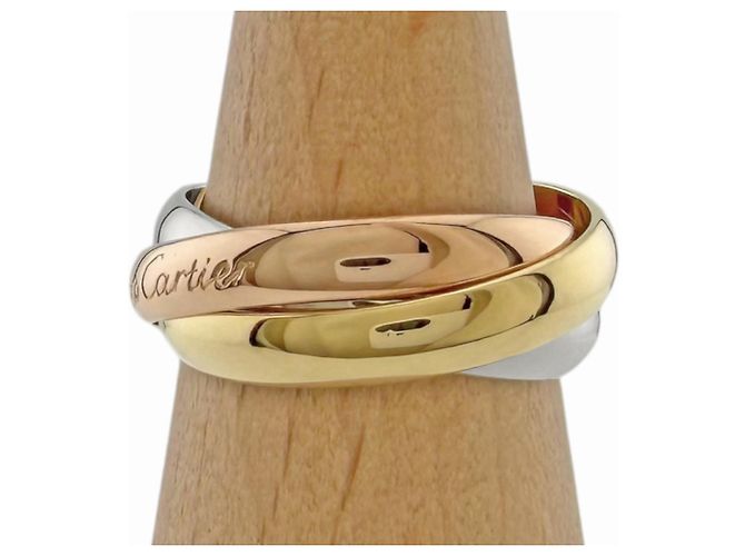 Anello Cartier Trinity in Oro 18K Argento D'oro - vista 3