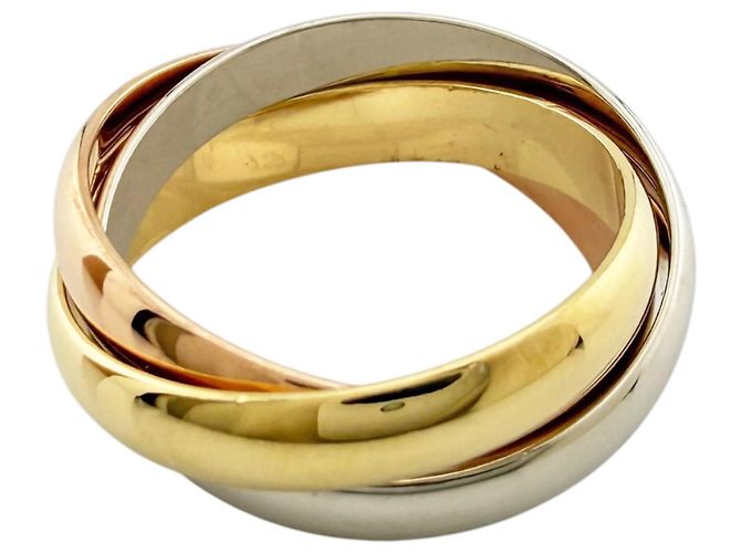 Anello Cartier Trinity in Oro 18K Argento D'oro - vista 4