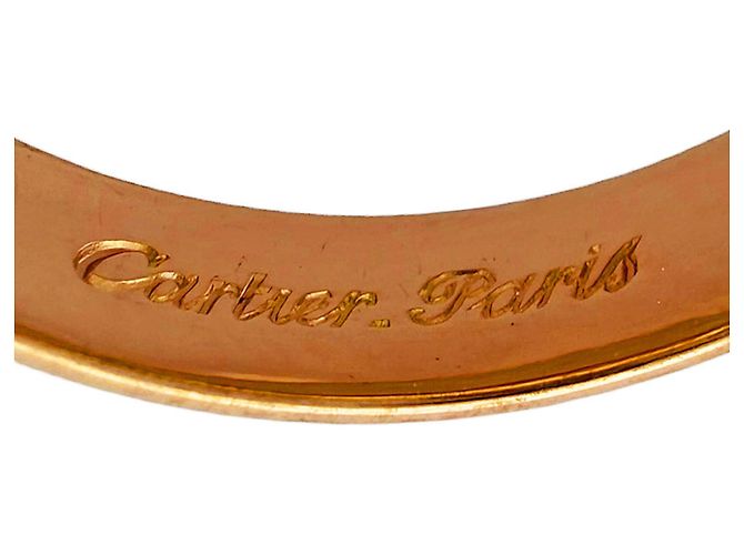 Anel Cartier Trinity Prata Dourado - vista 7
