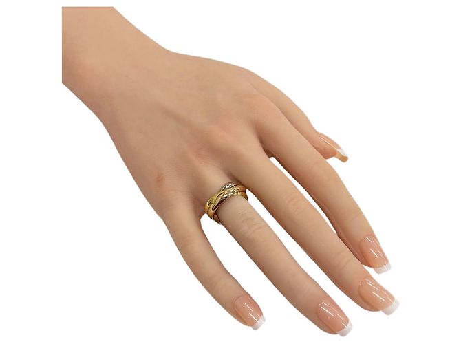 Cartier Trinity Ring Silber Golden - Ansicht 2