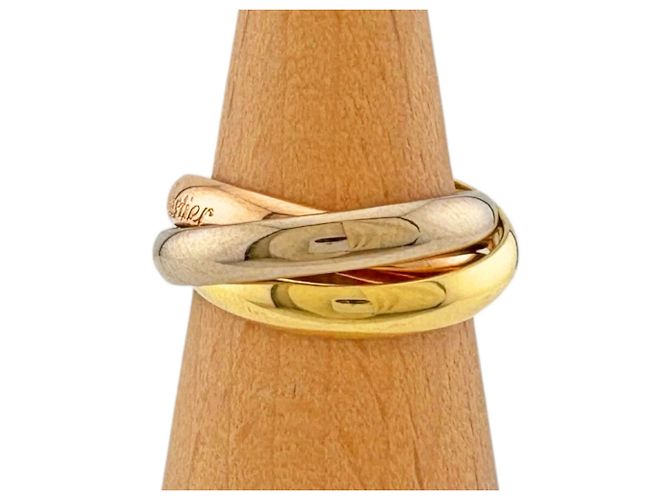 Cartier Trinity Ring Silber Golden - Ansicht 3