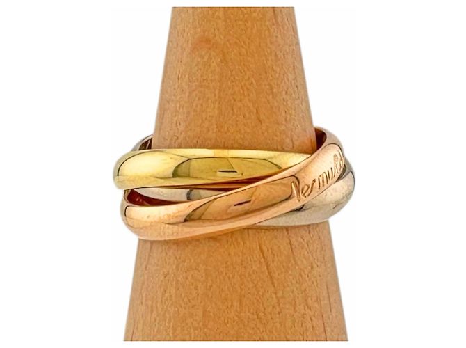 Cartier Trinity Ring Silber Golden - Ansicht 5