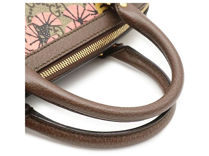 Borsa Gucci GG Supreme Bengal Tiger Marrone Multicolore - vista 5