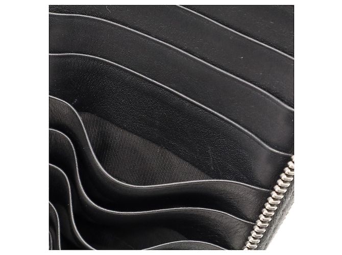 Portafoglio lungo Gucci Microguccissima Nero - vista 10